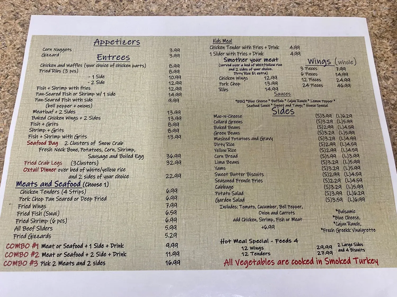 Menu 4