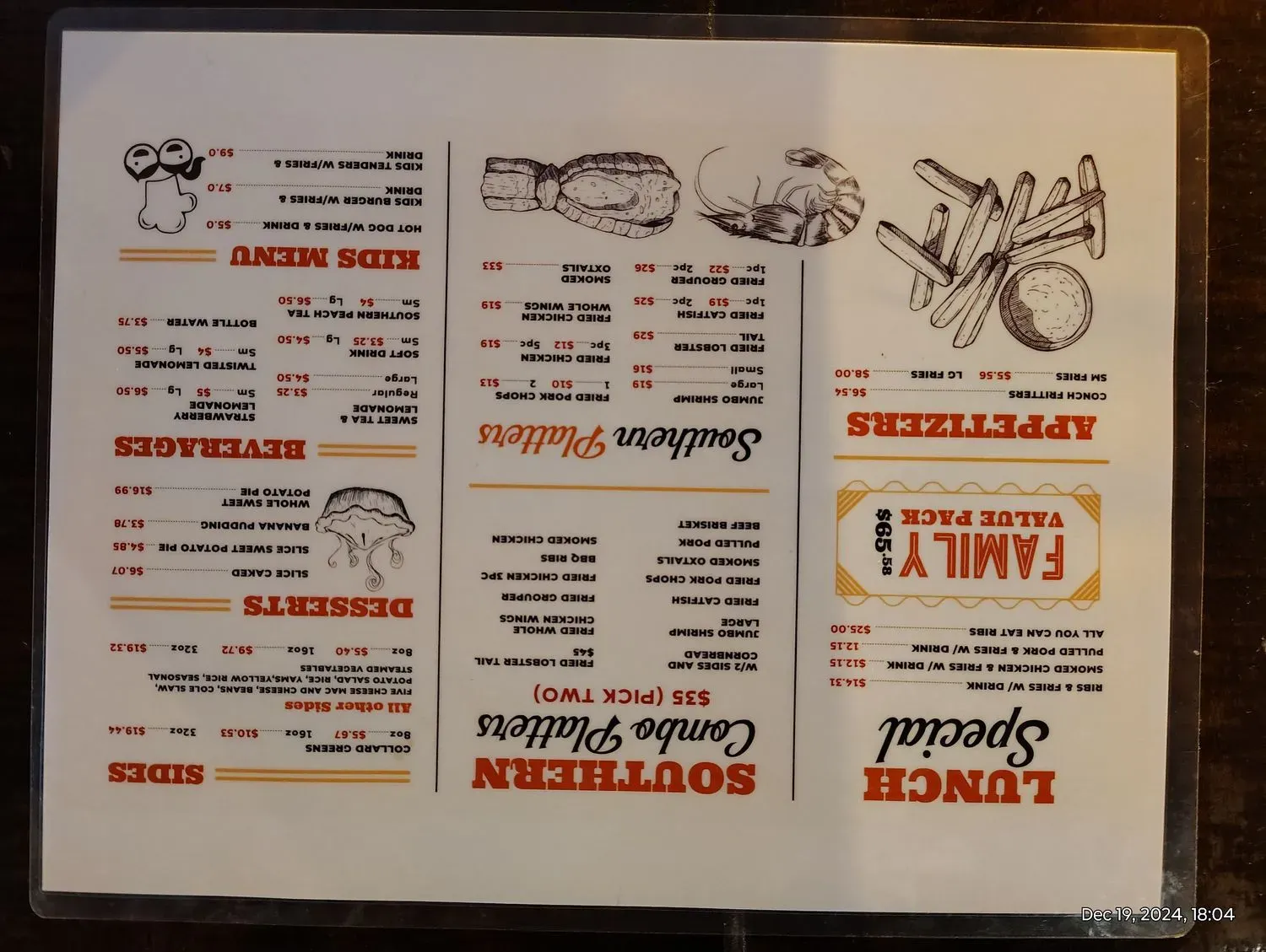 Menu 4