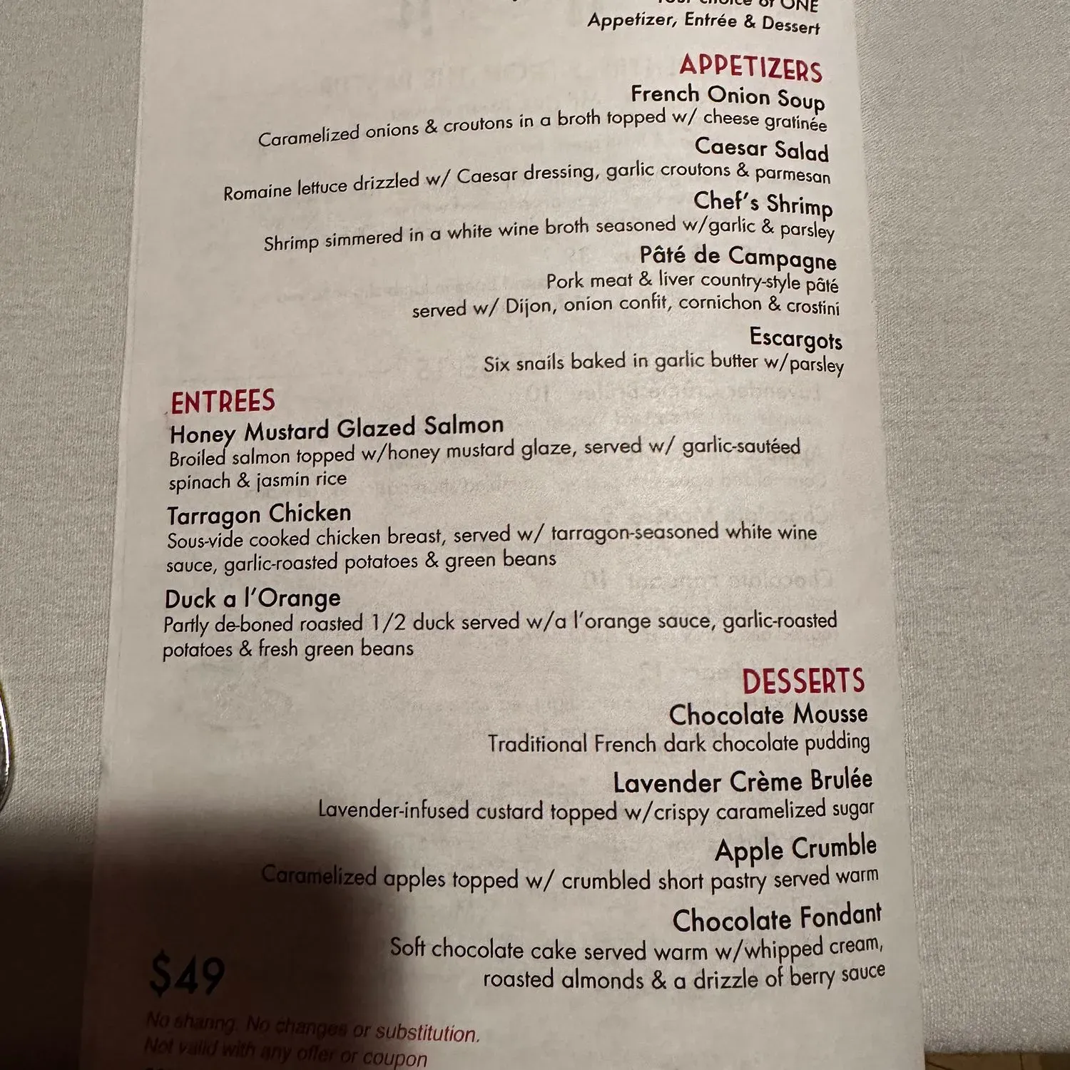 Menu 3