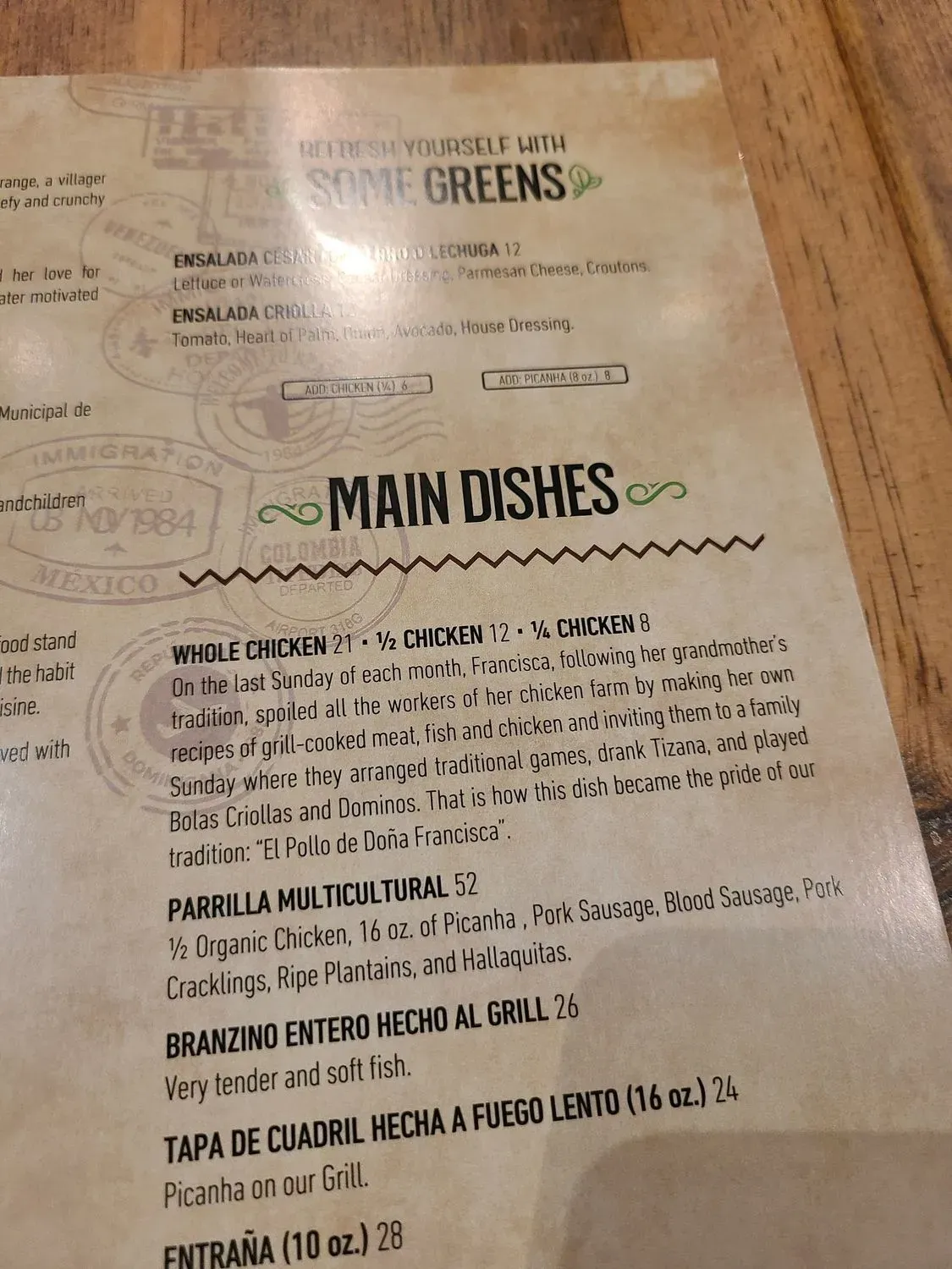 Menu 6