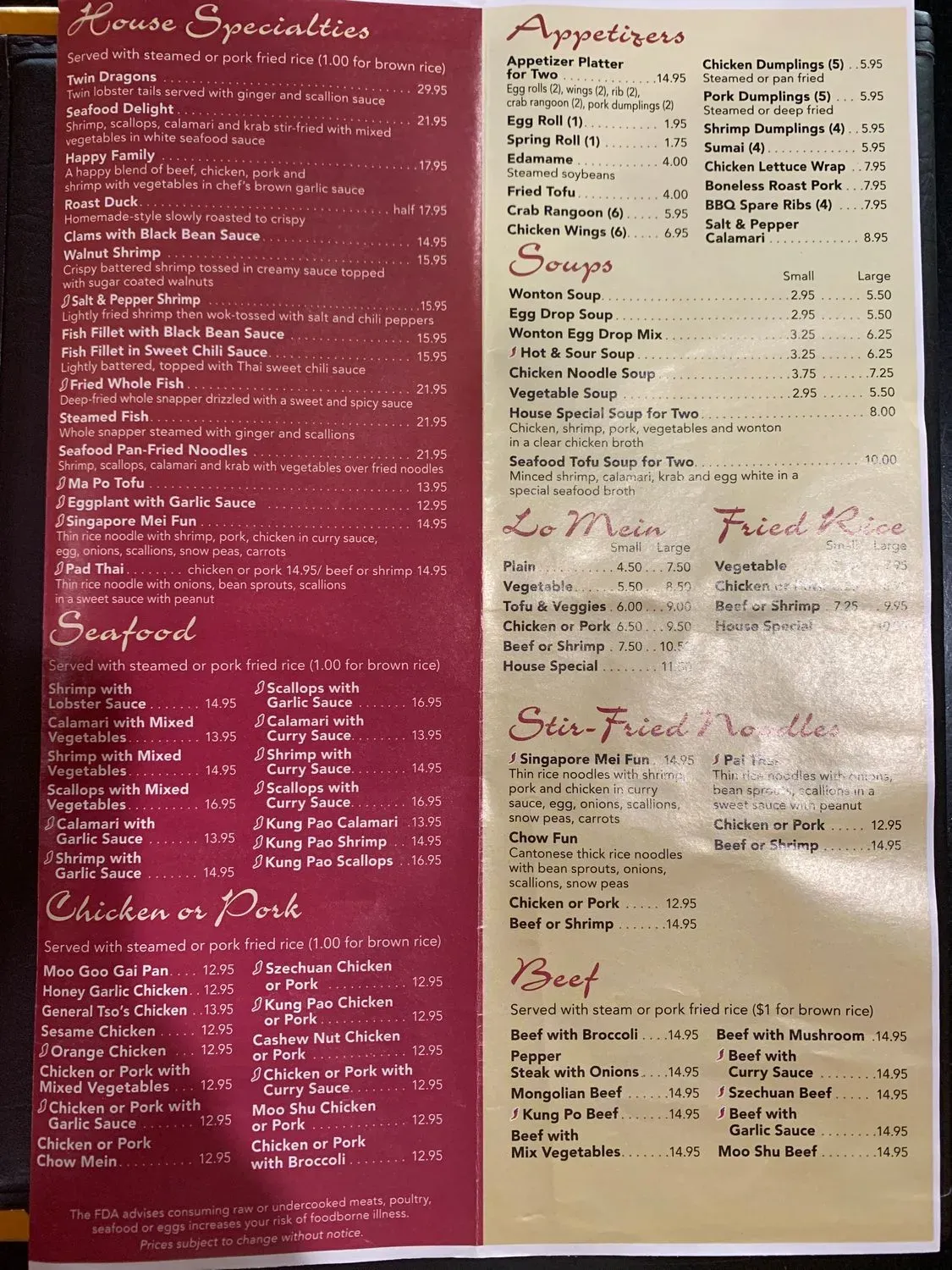 Menu 4