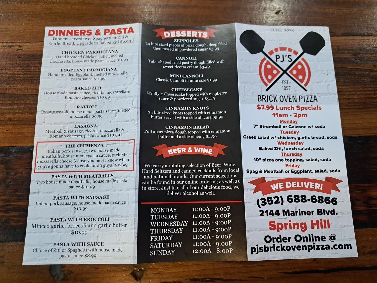 Menu 3