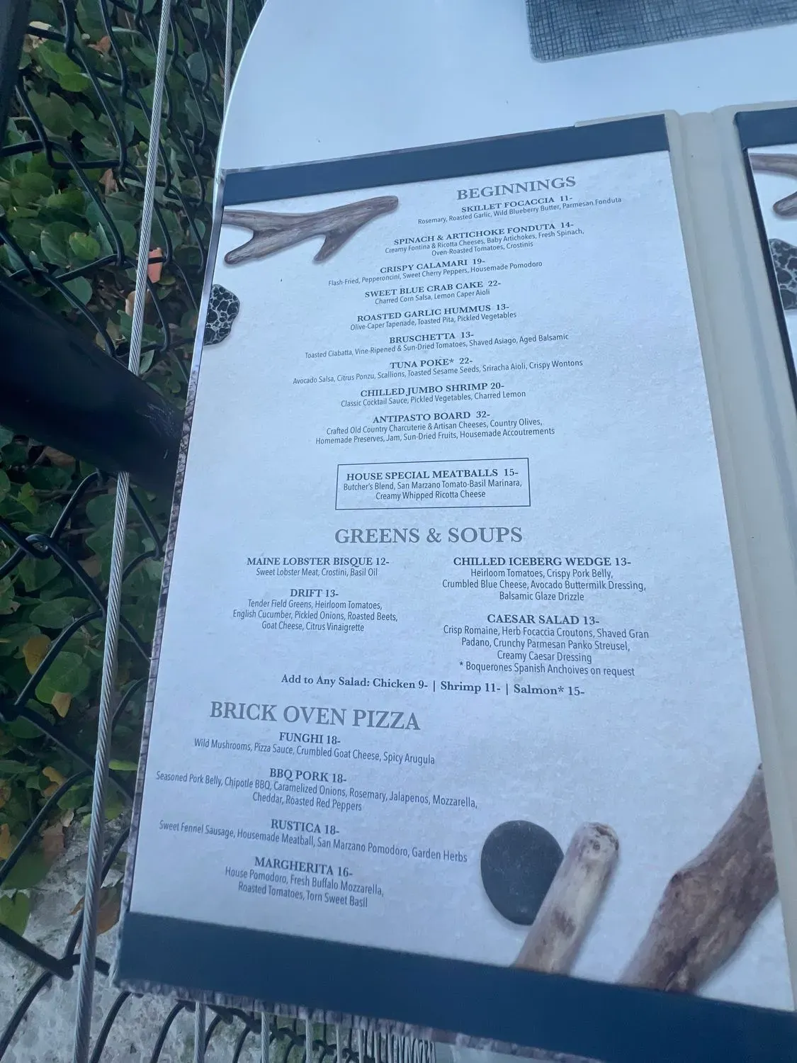 Menu 6