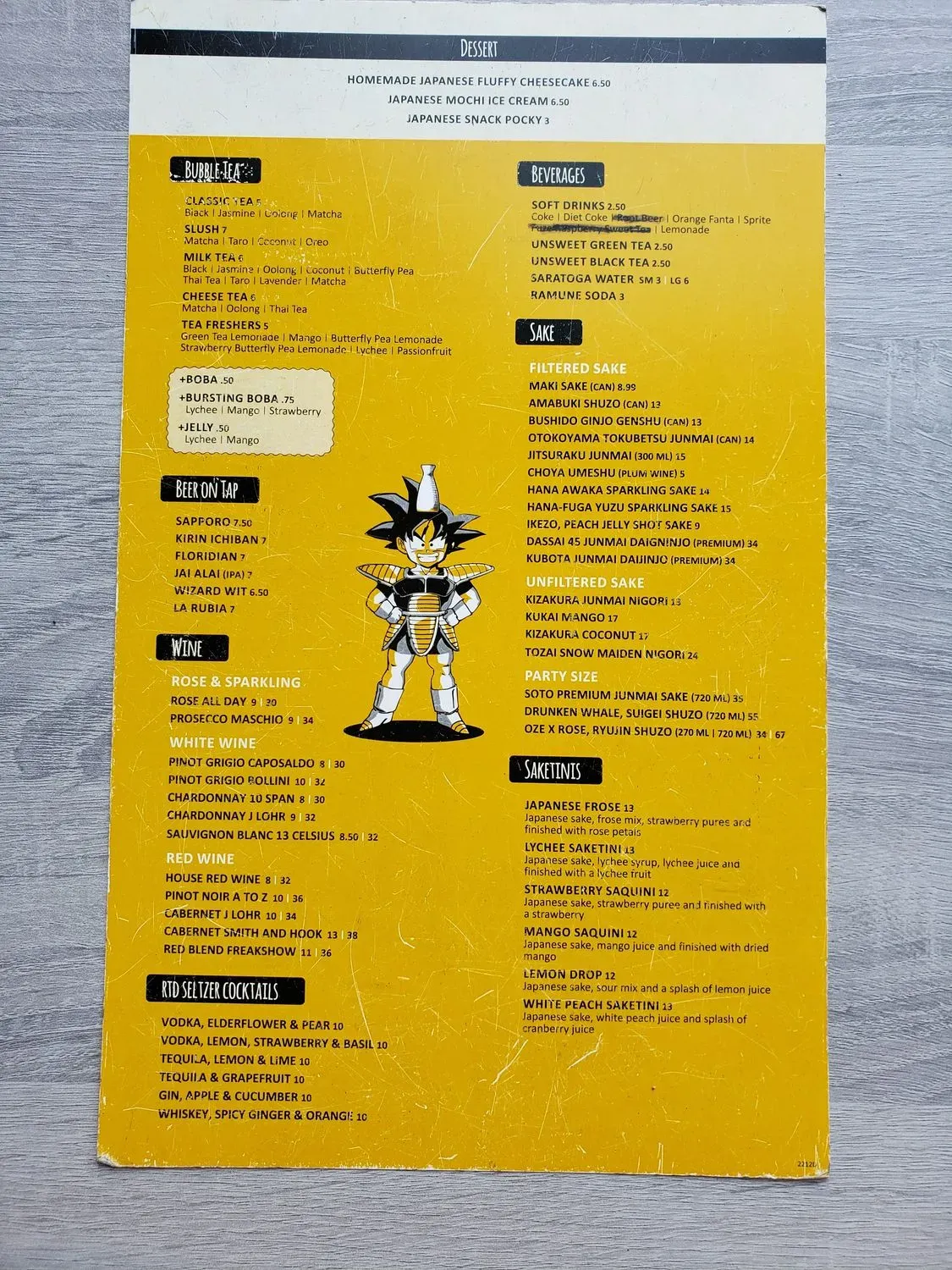 Menu 6