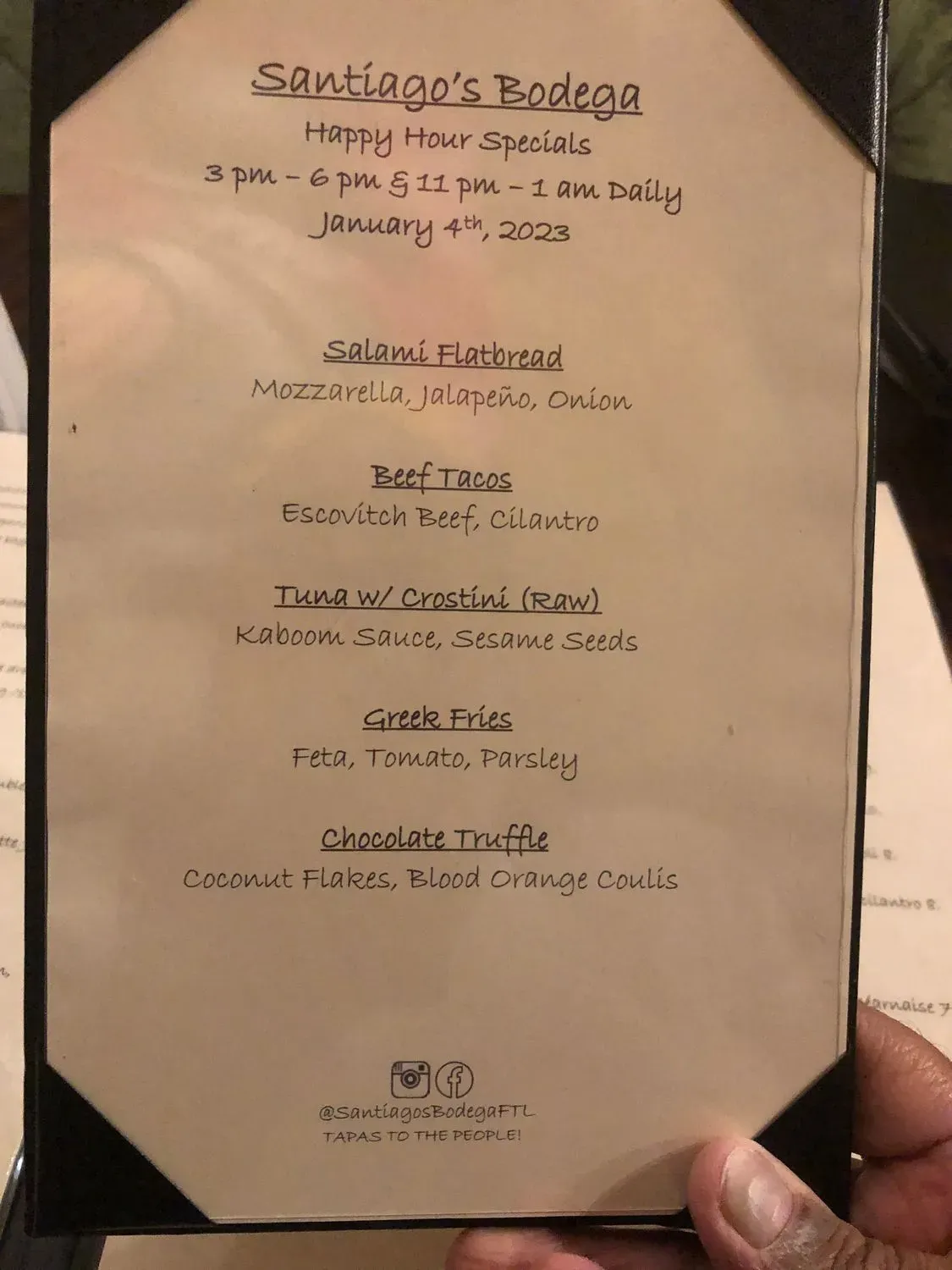 Menu 6