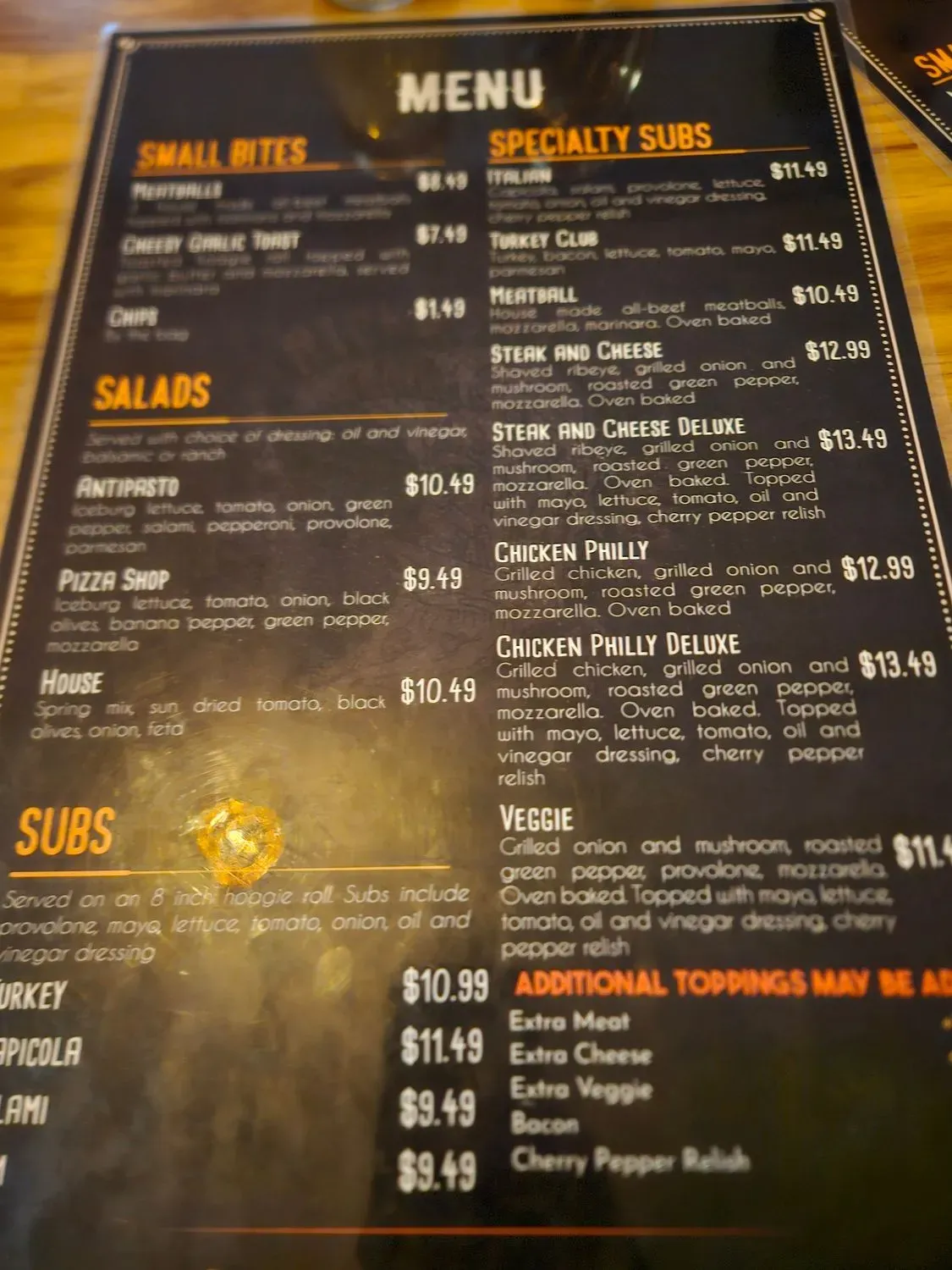 Menu 6