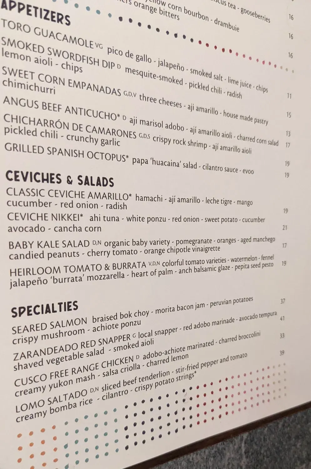 Menu 6