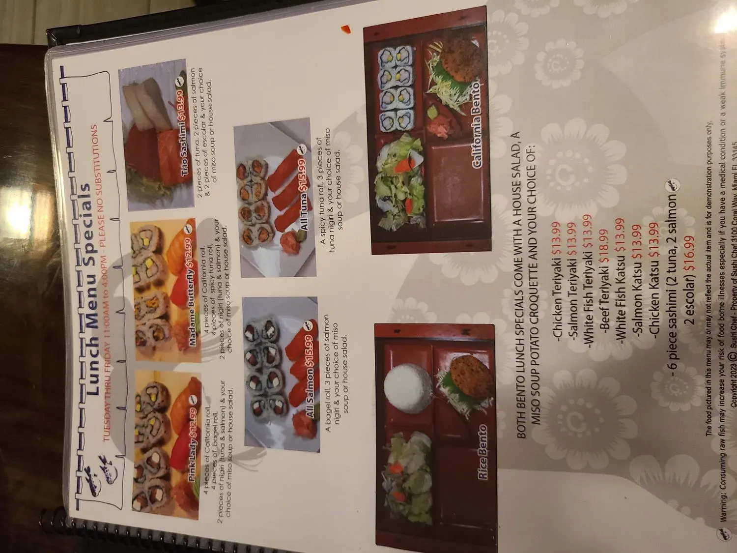 Menu 4