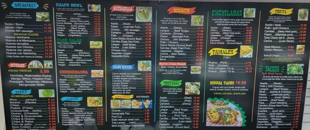 Menu 6