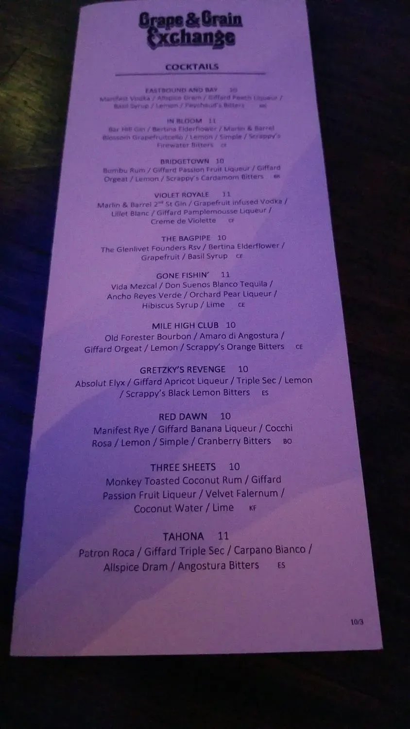 Menu 4