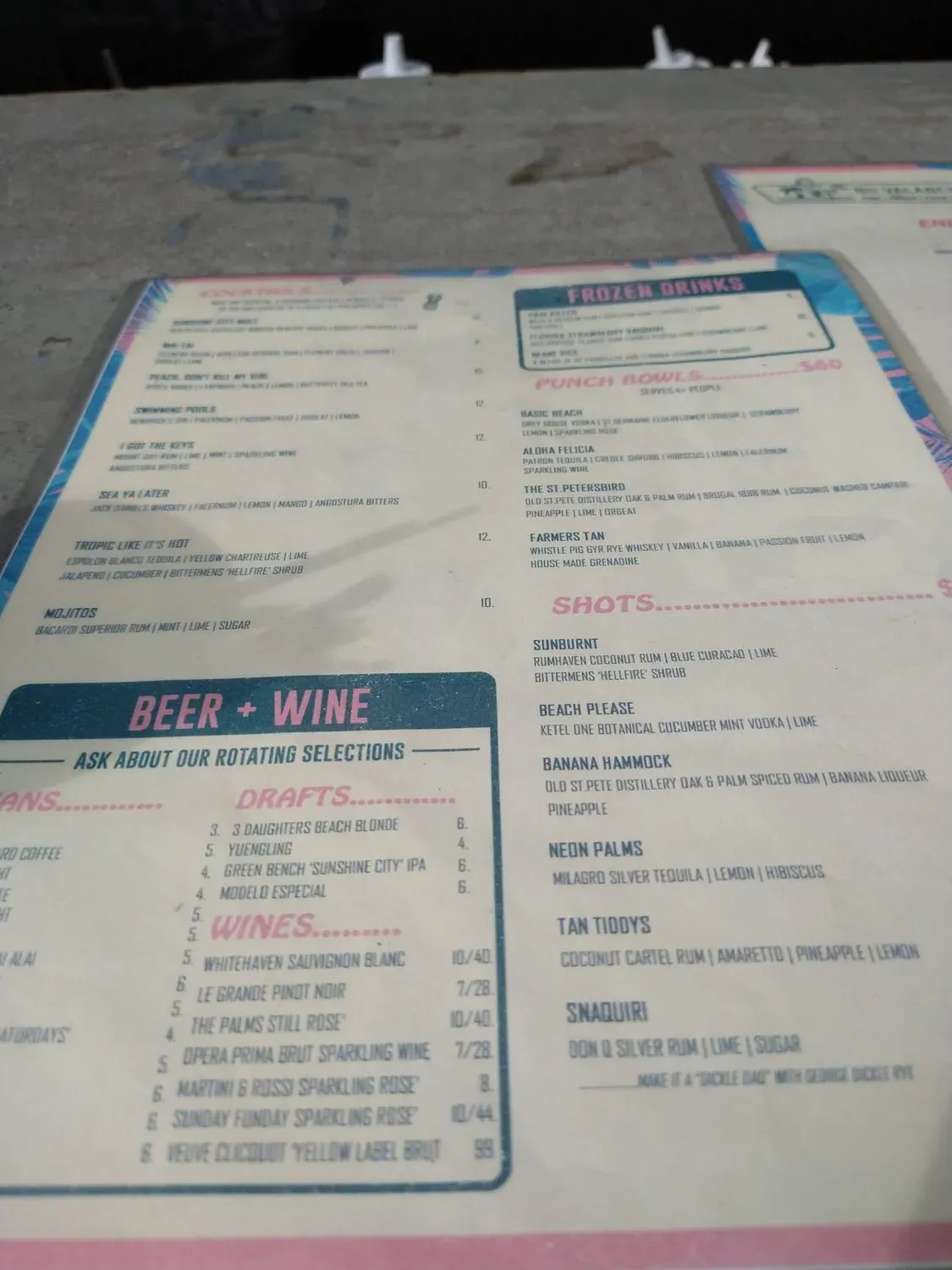 Menu 4