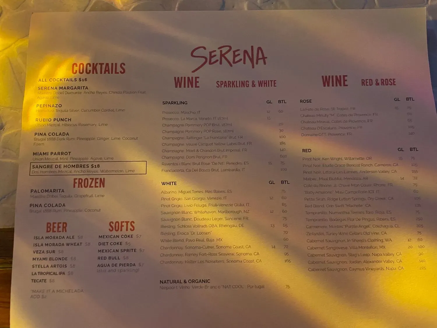 Menu 3