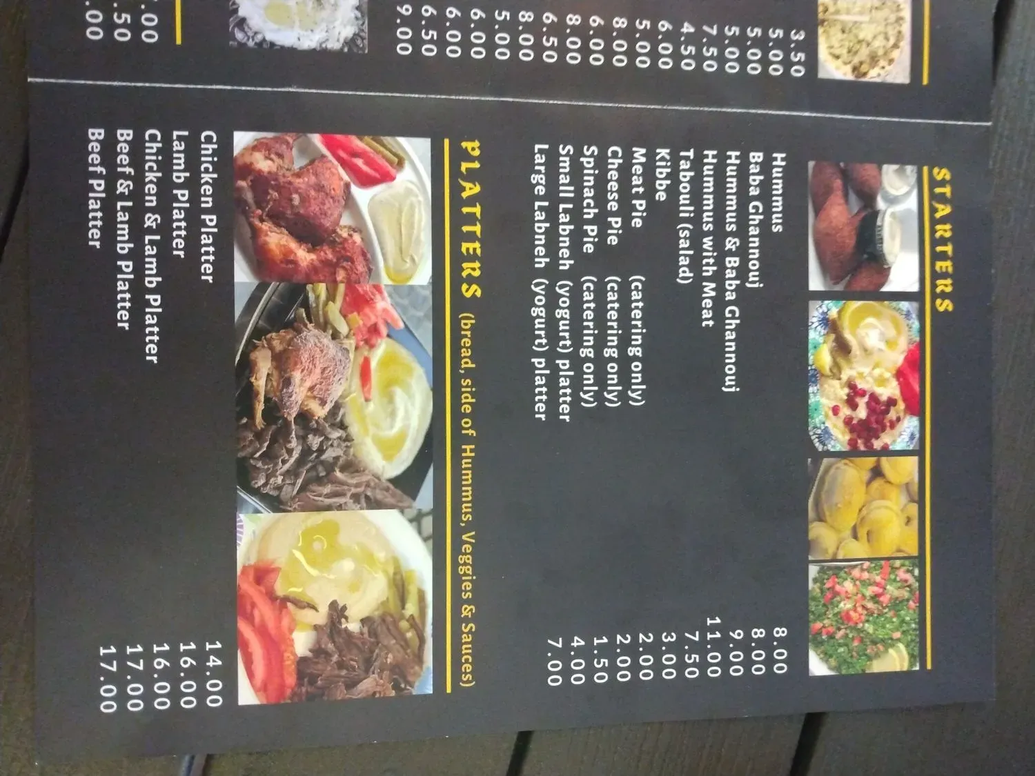 Menu 4