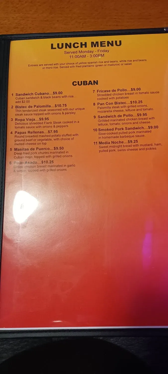 Menu 4