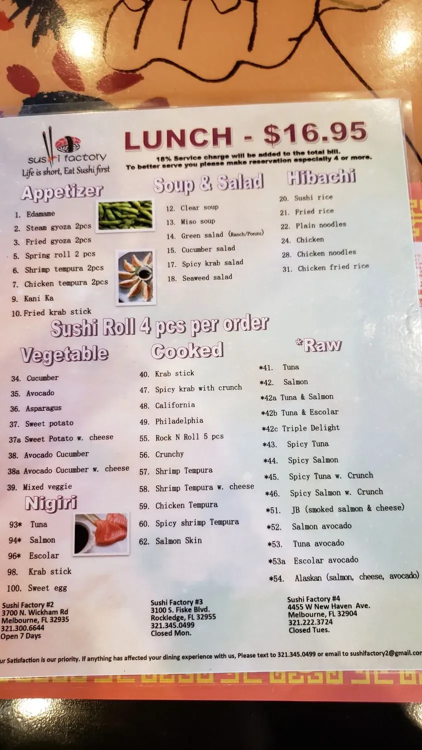 Menu 4