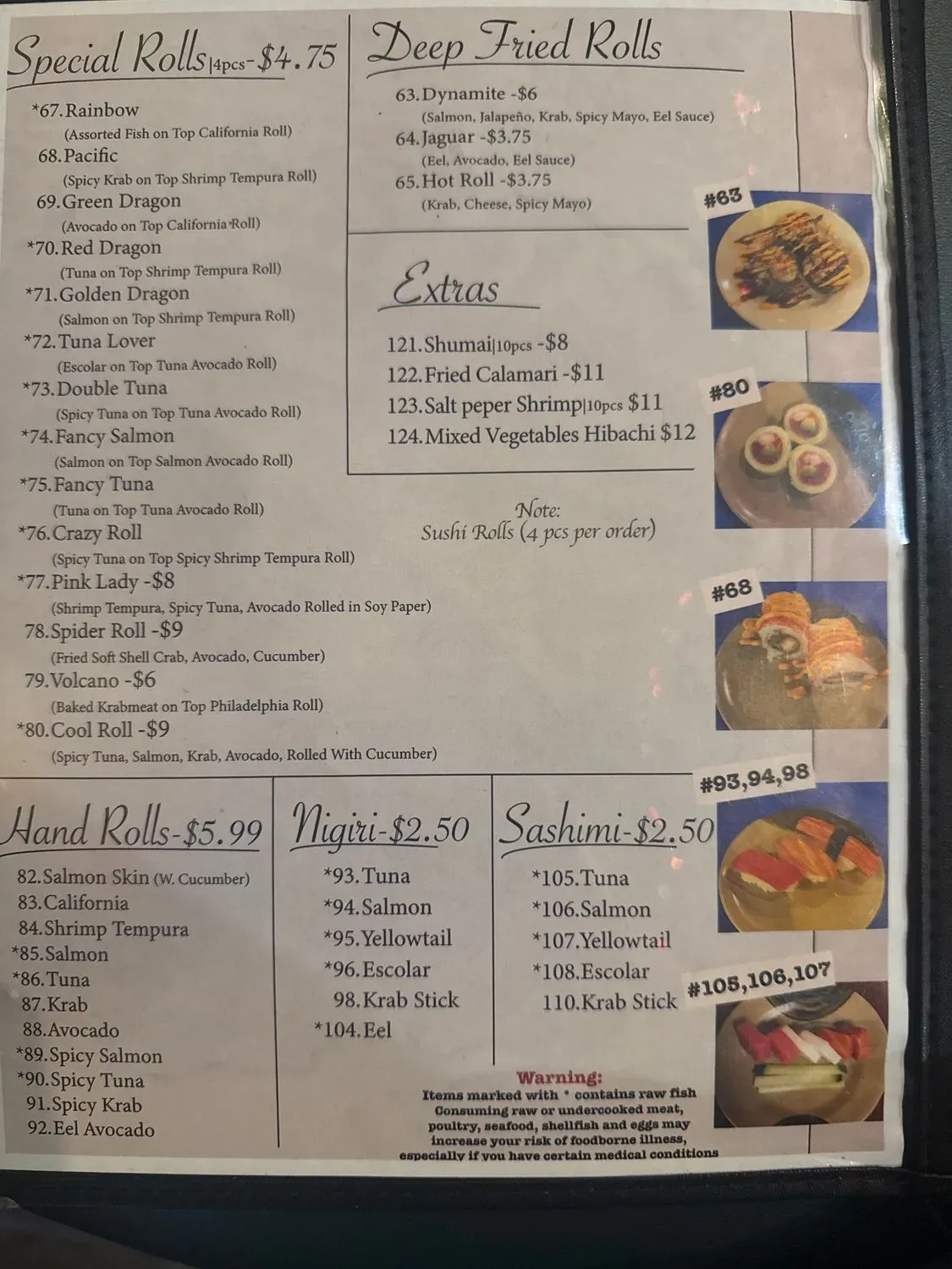 Menu 6