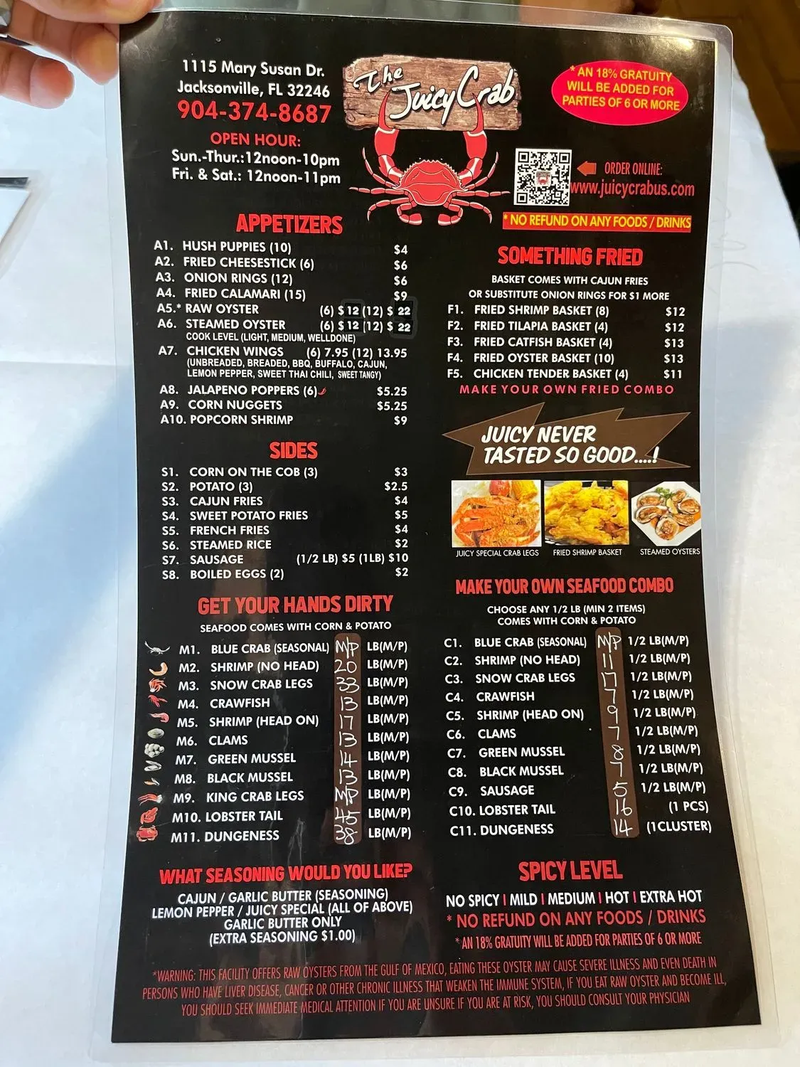 Menu 6