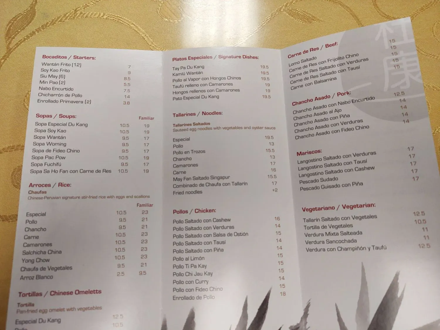 Menu 6