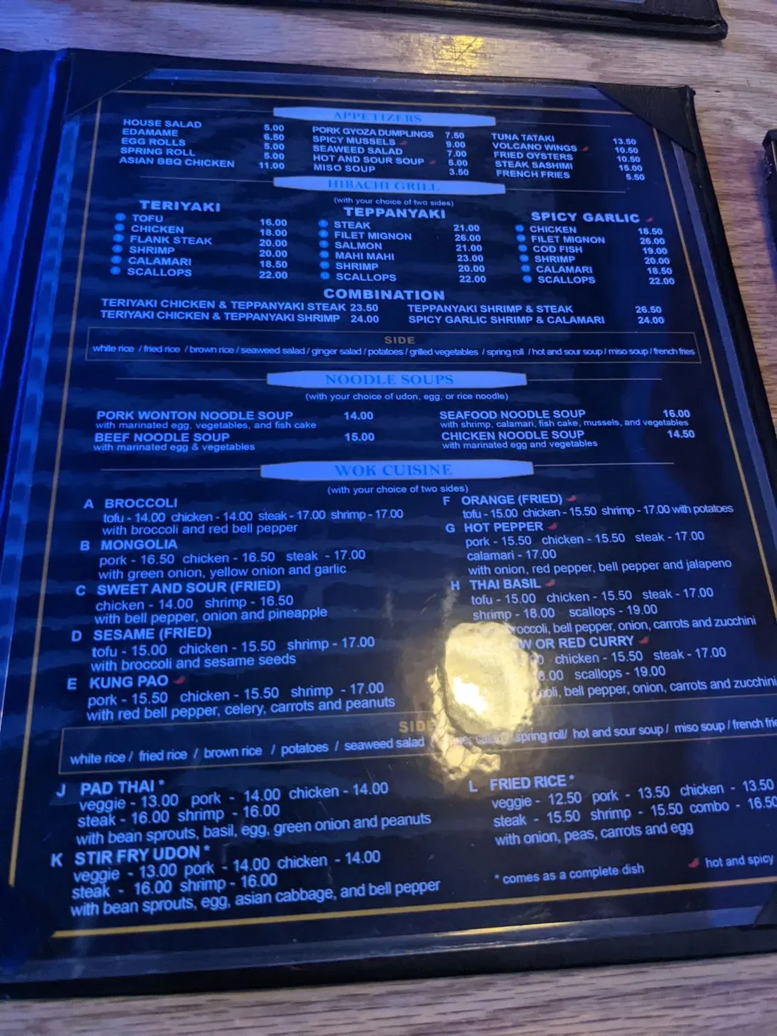 Menu 6