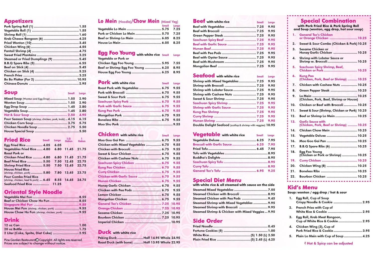 Menu 3