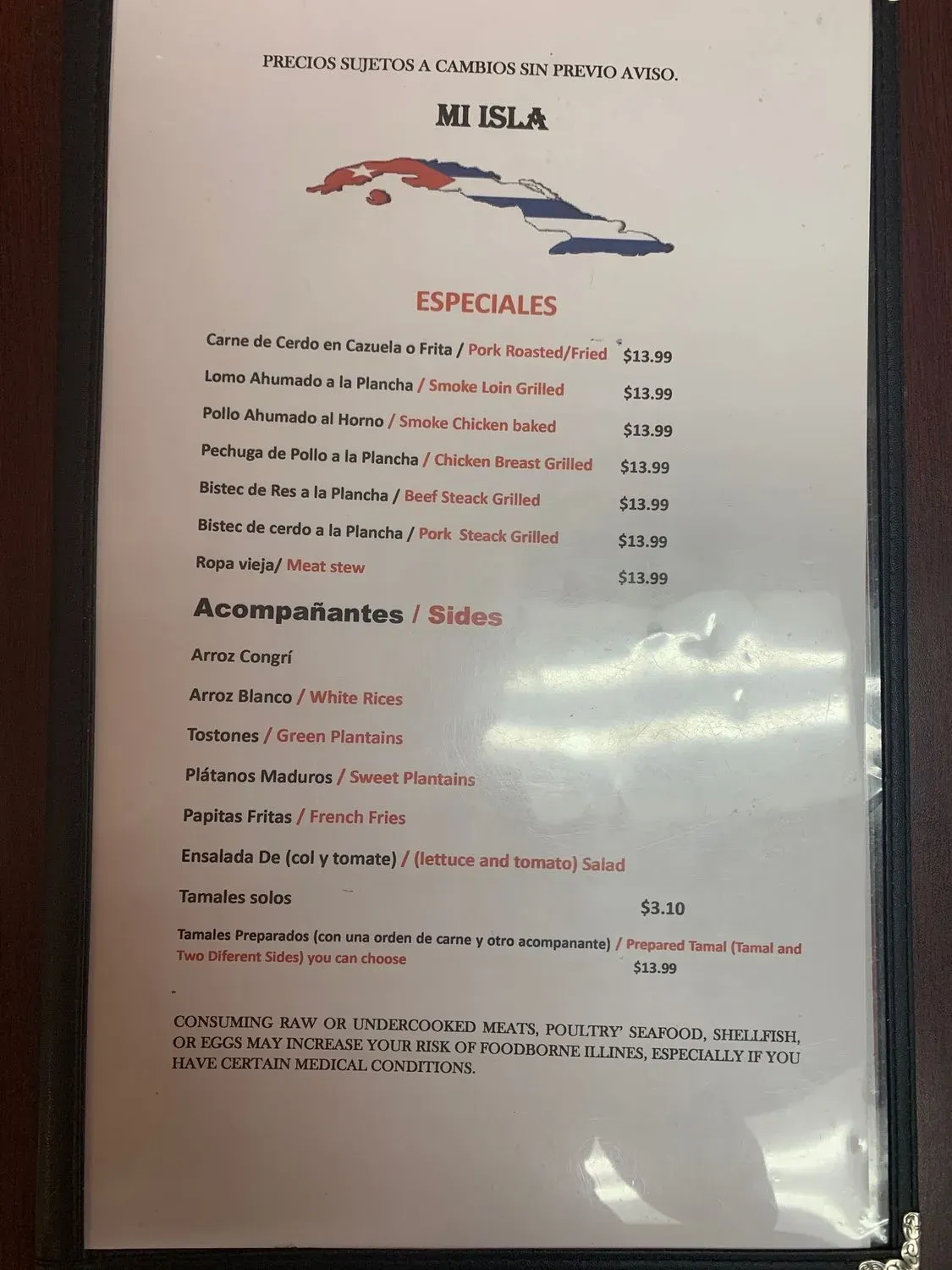 Menu 4