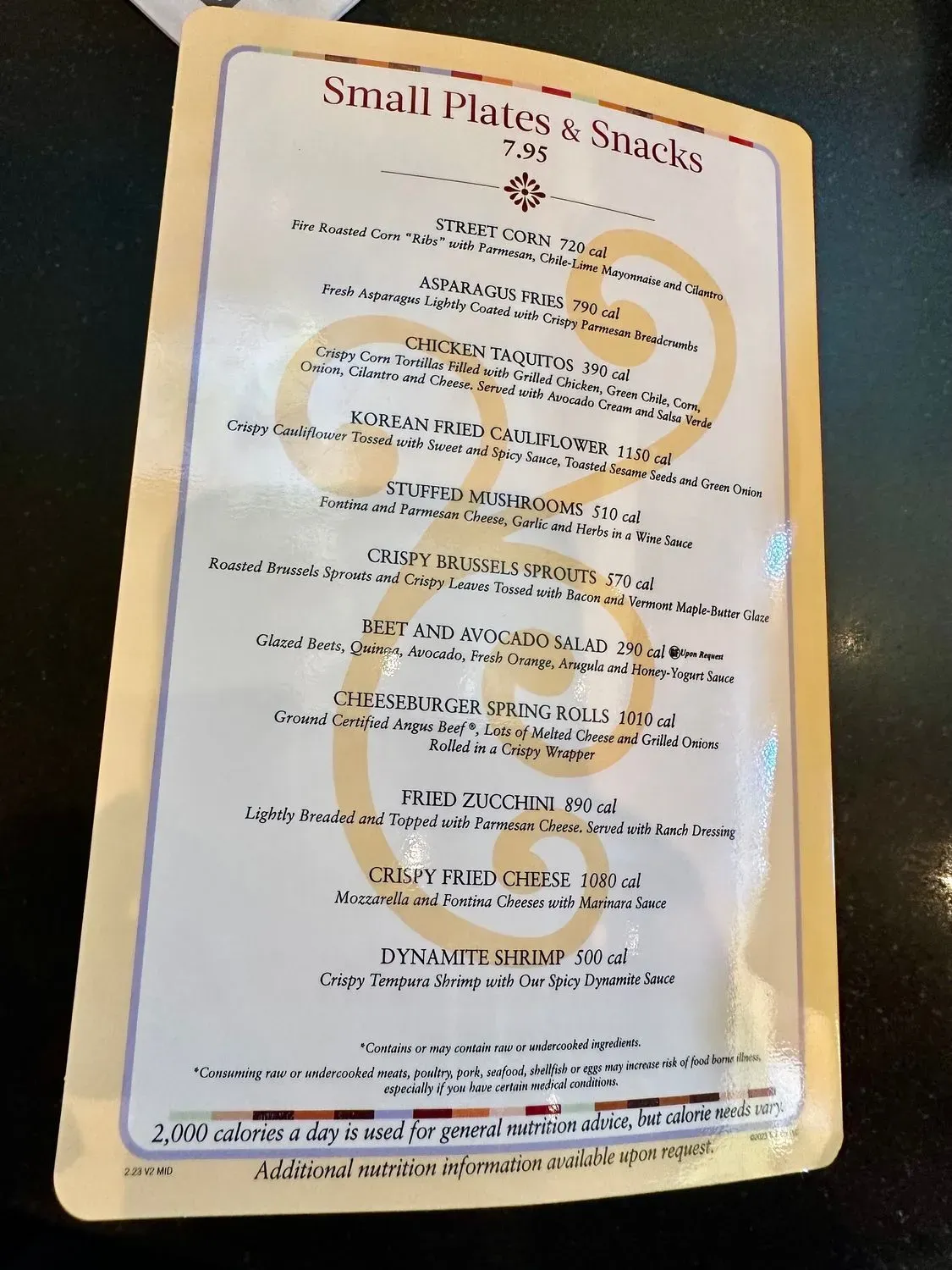 Menu 3