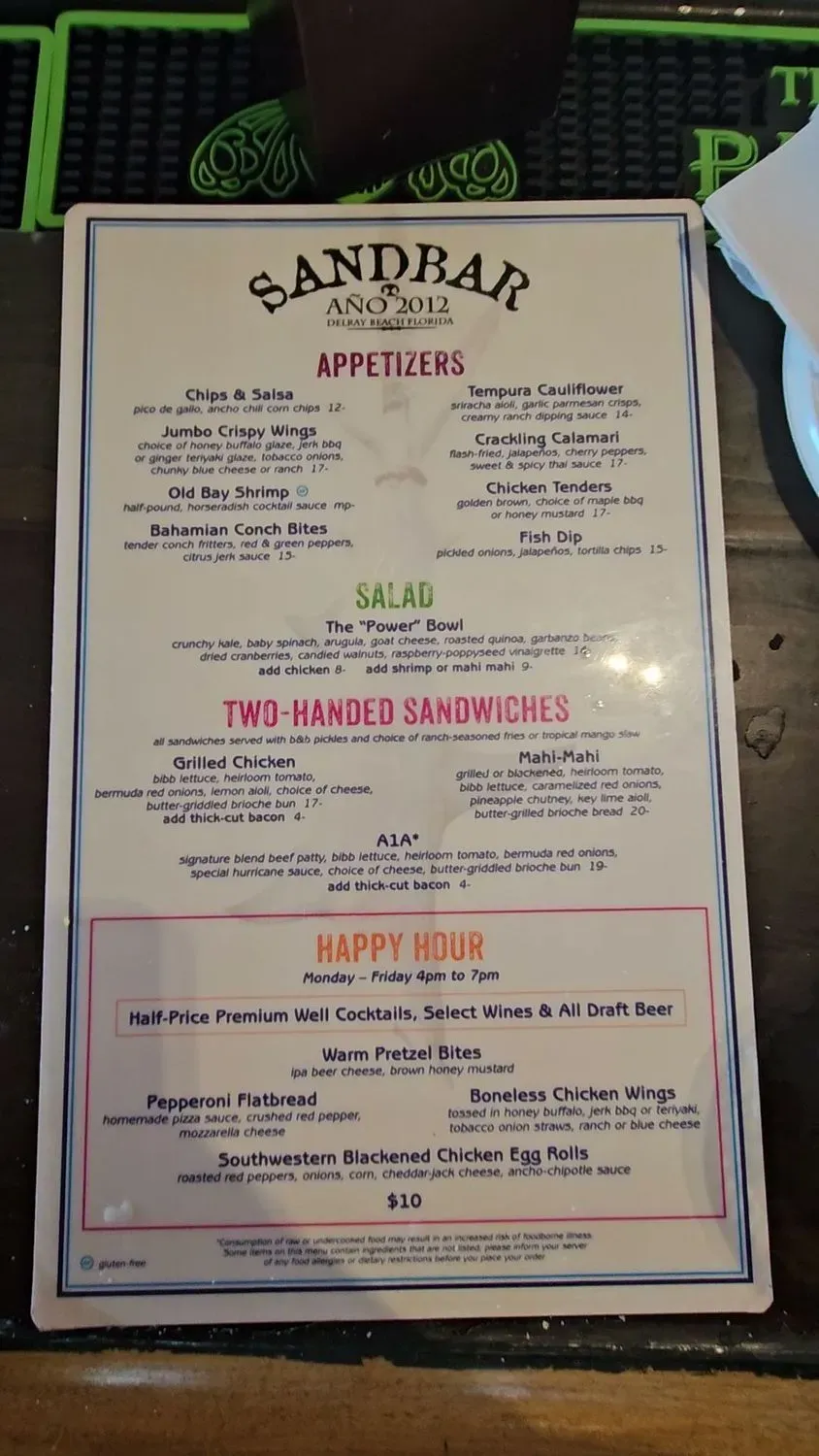 Menu 3