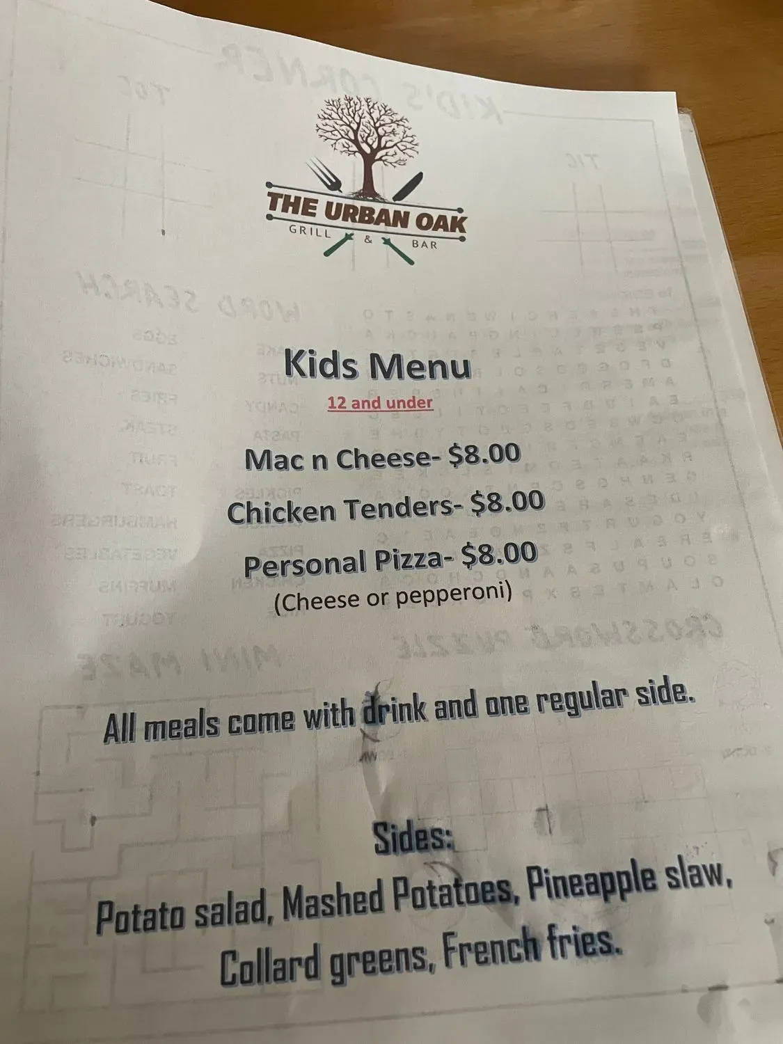 Menu 4