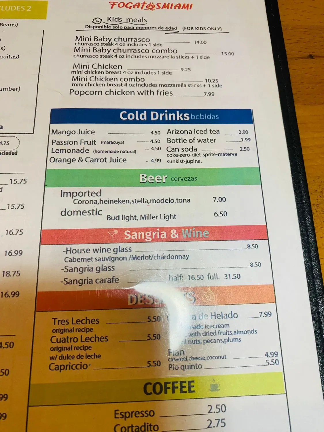 Menu 4