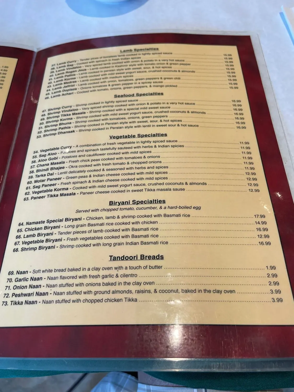 Menu 6