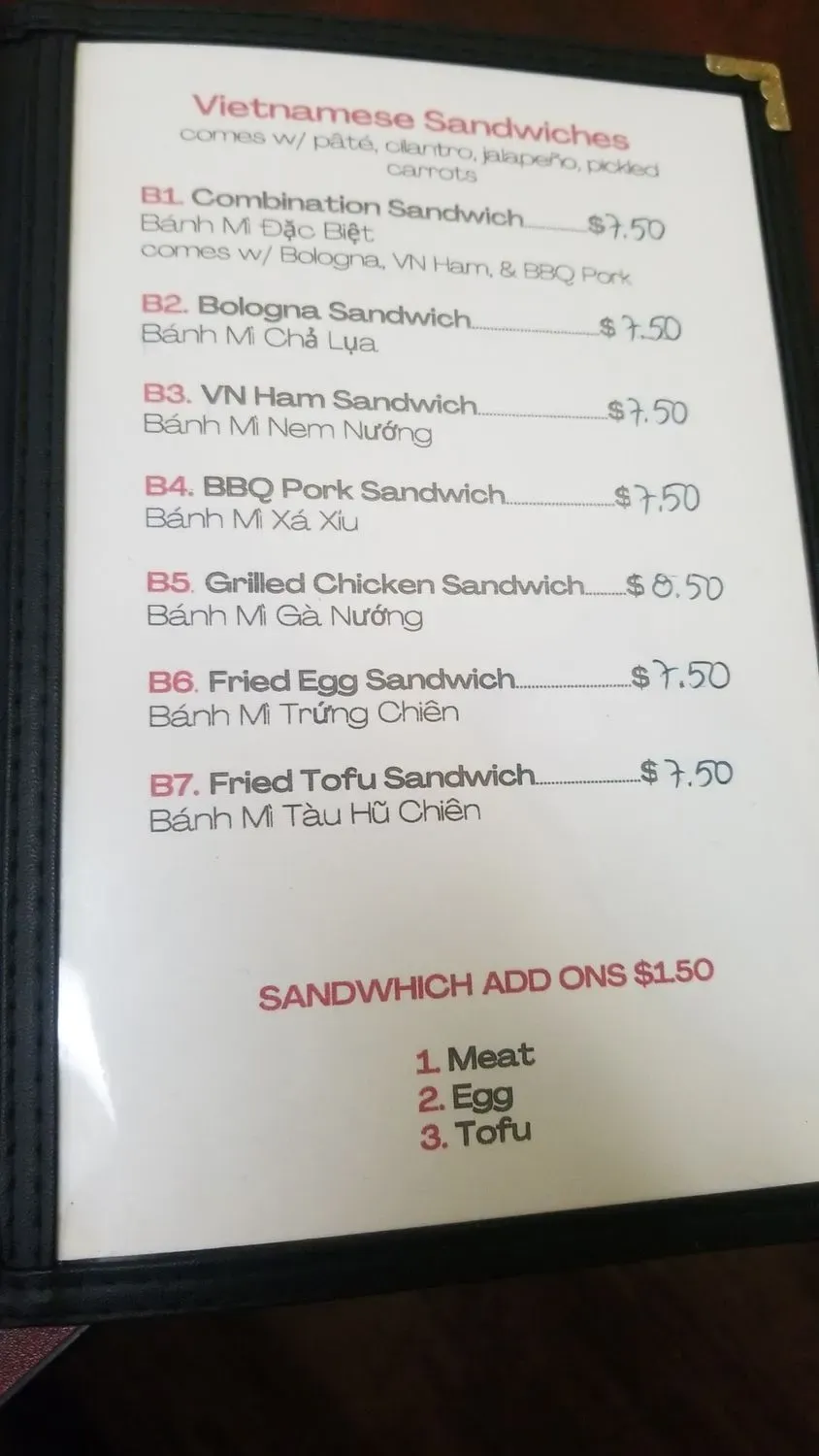 Menu 4