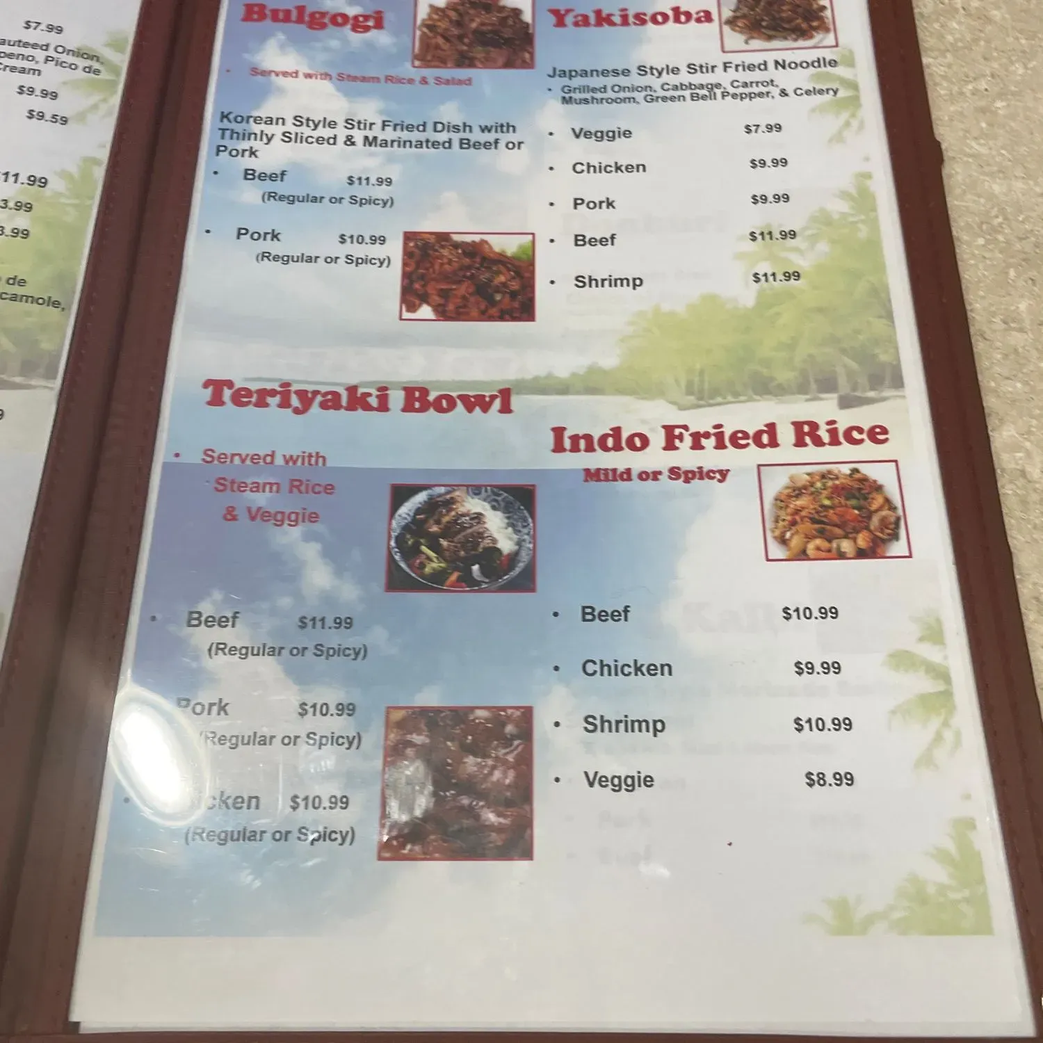 Menu 3