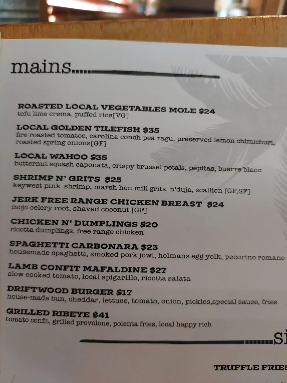 Menu 6