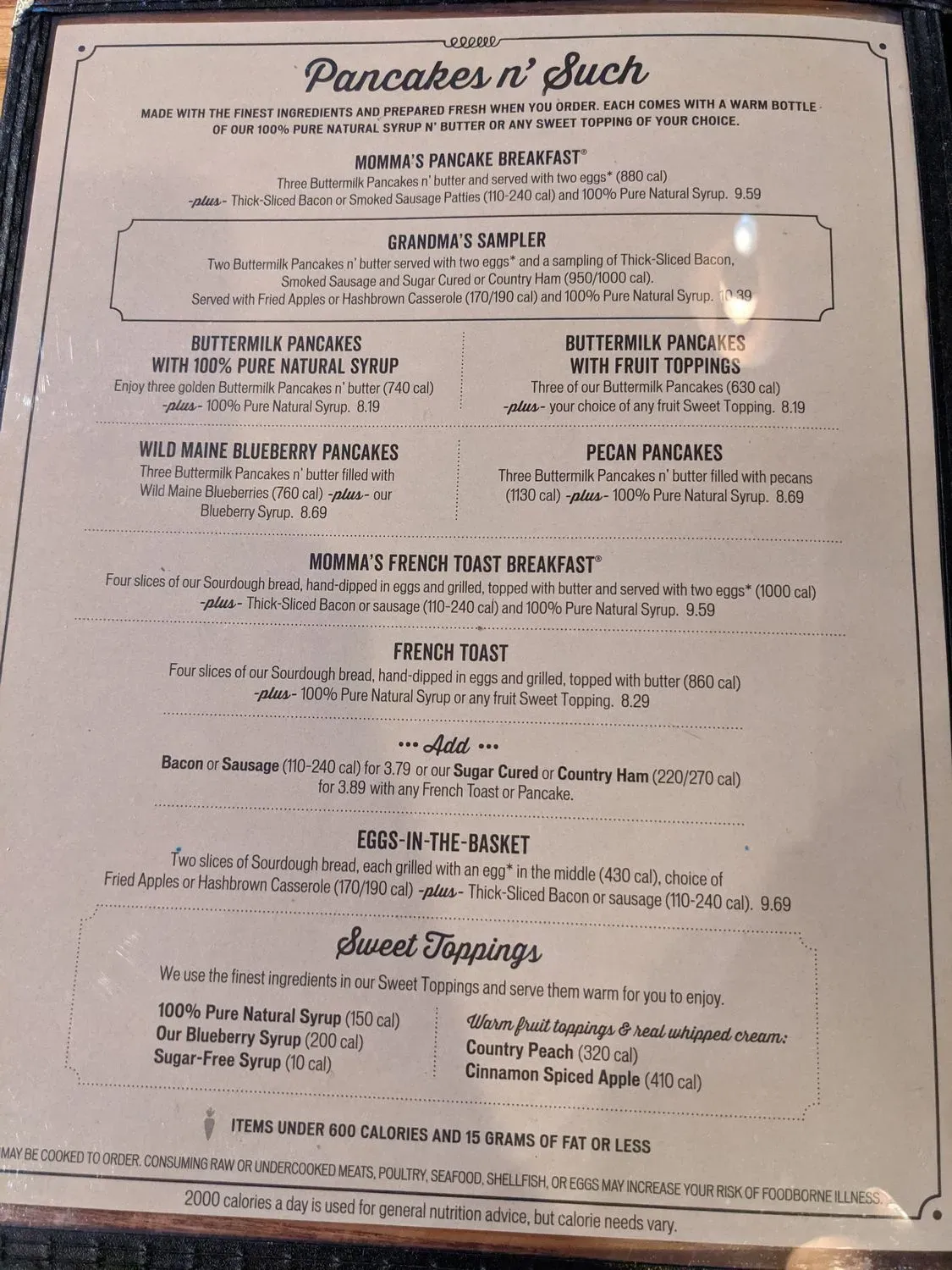 Menu 6