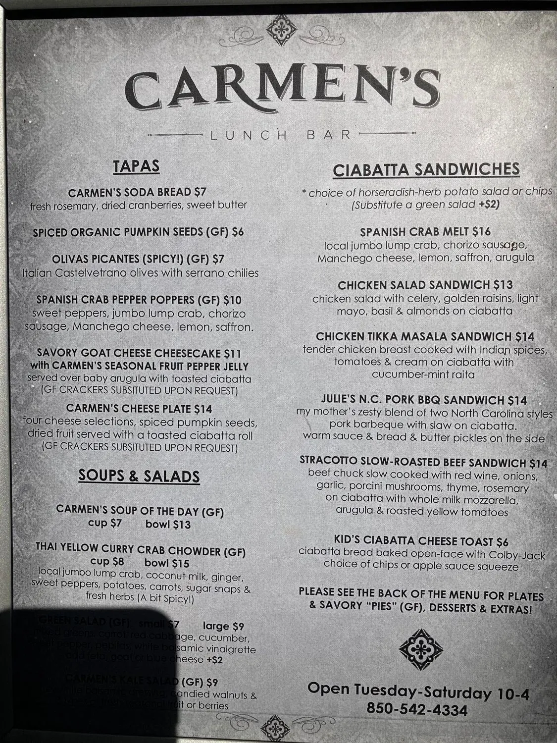 Menu 4