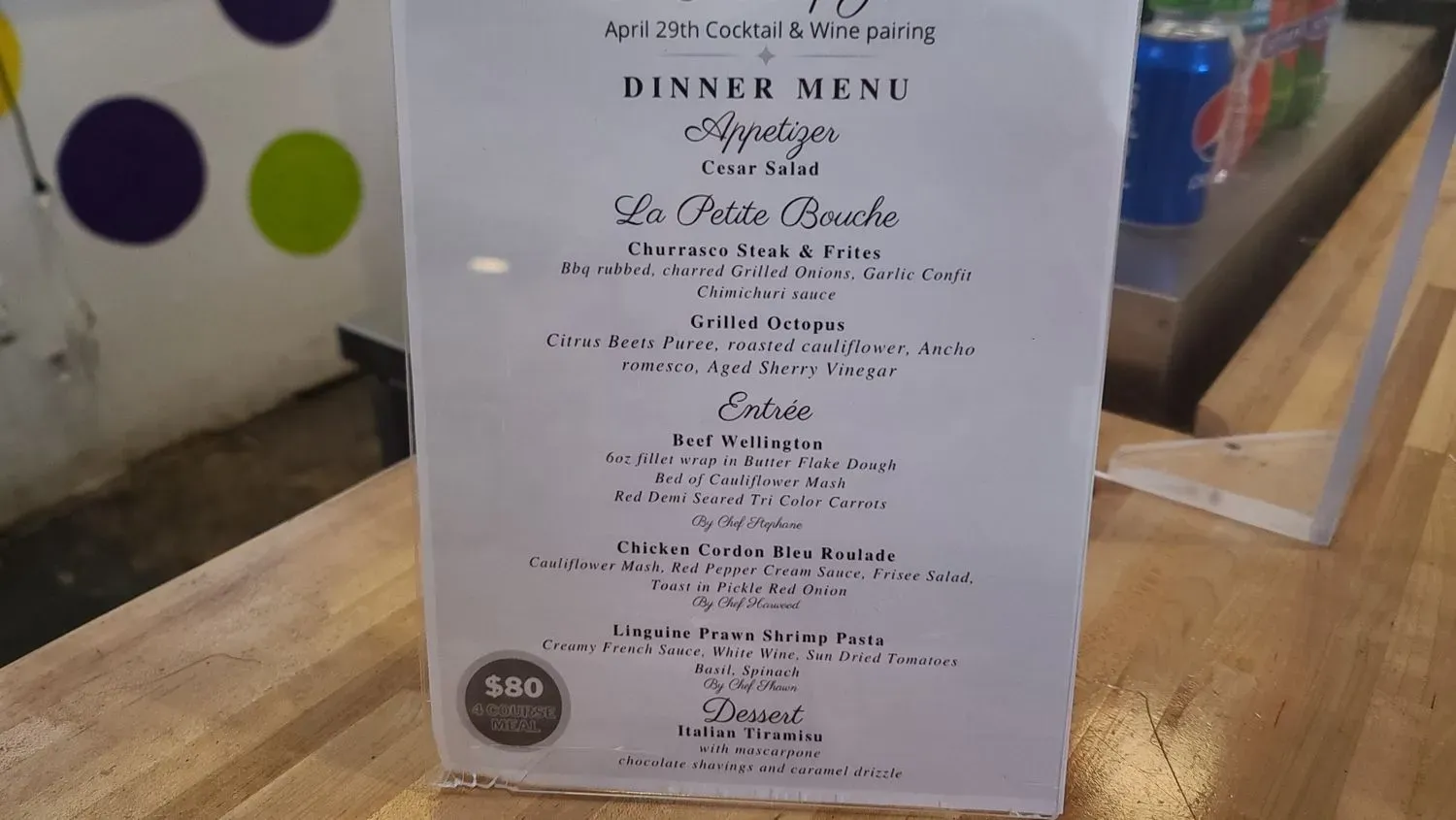 Menu 4