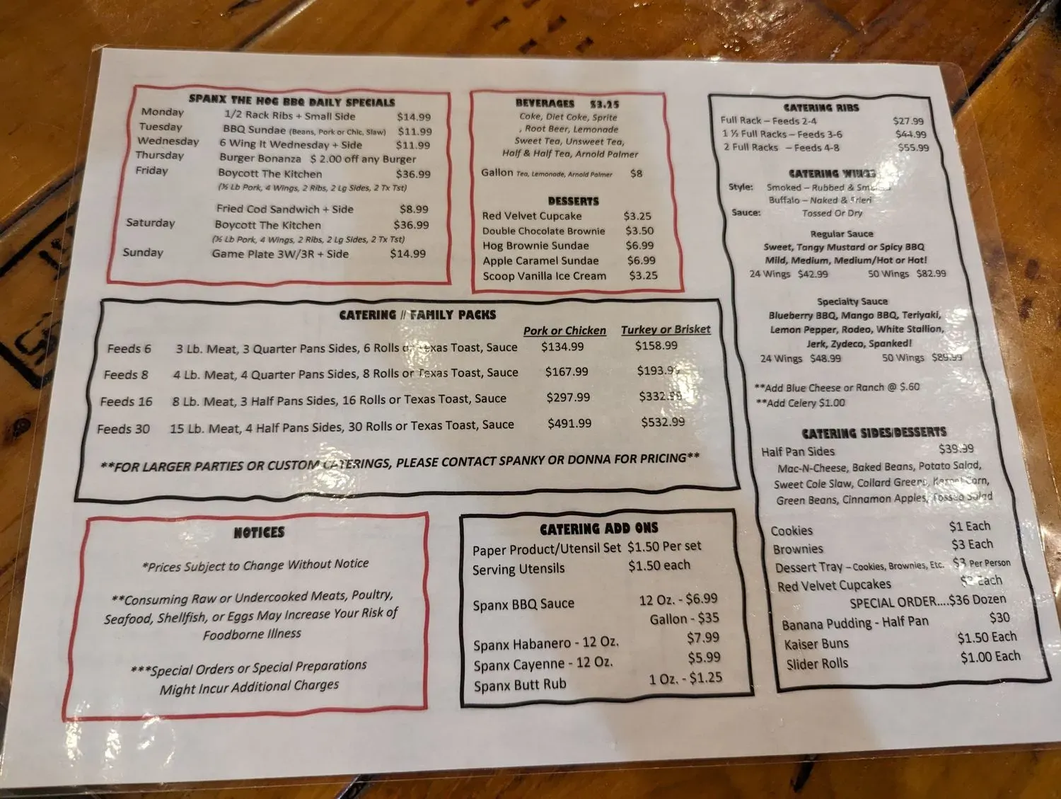 Menu 4