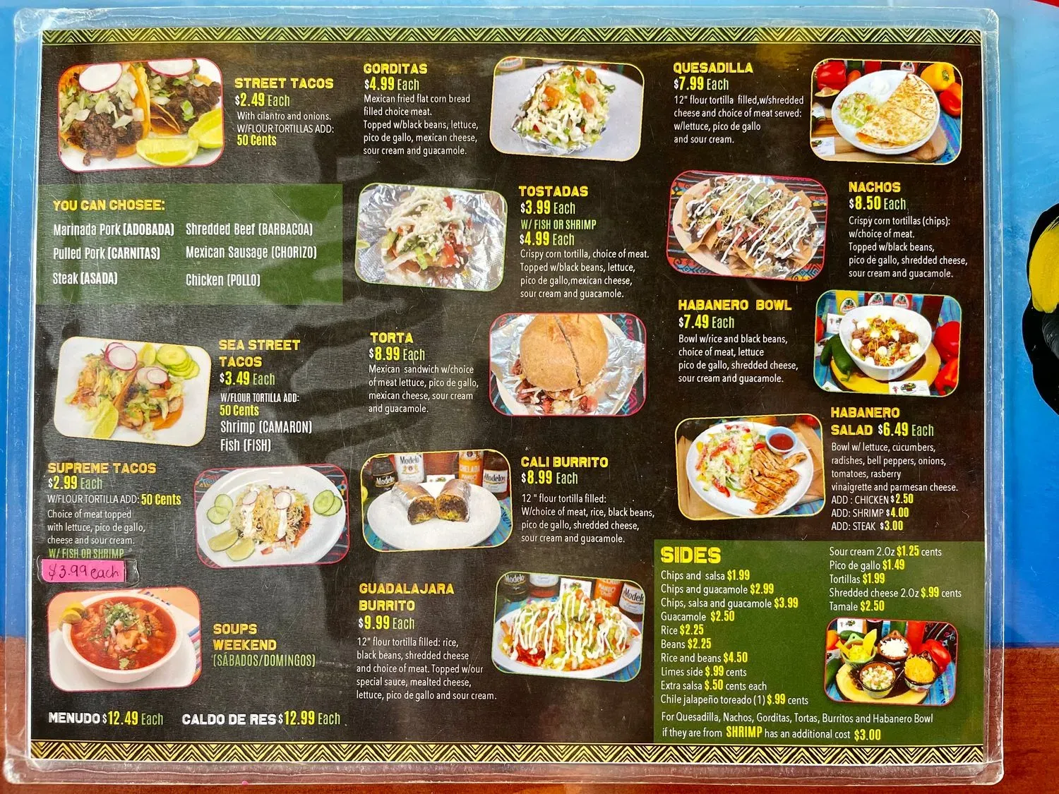 Menu 4