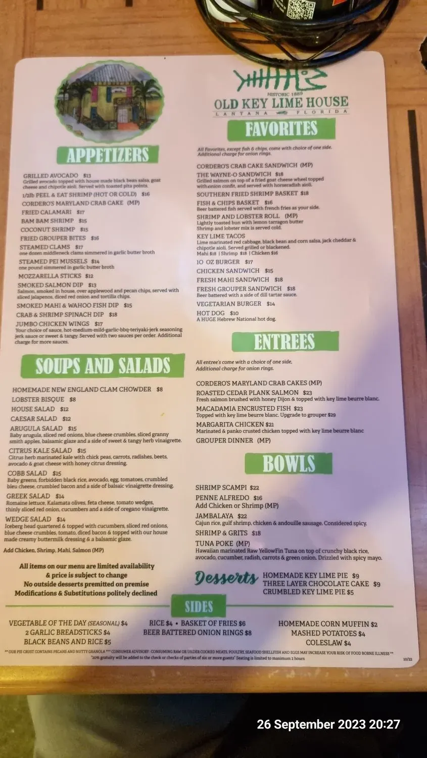 Menu 3