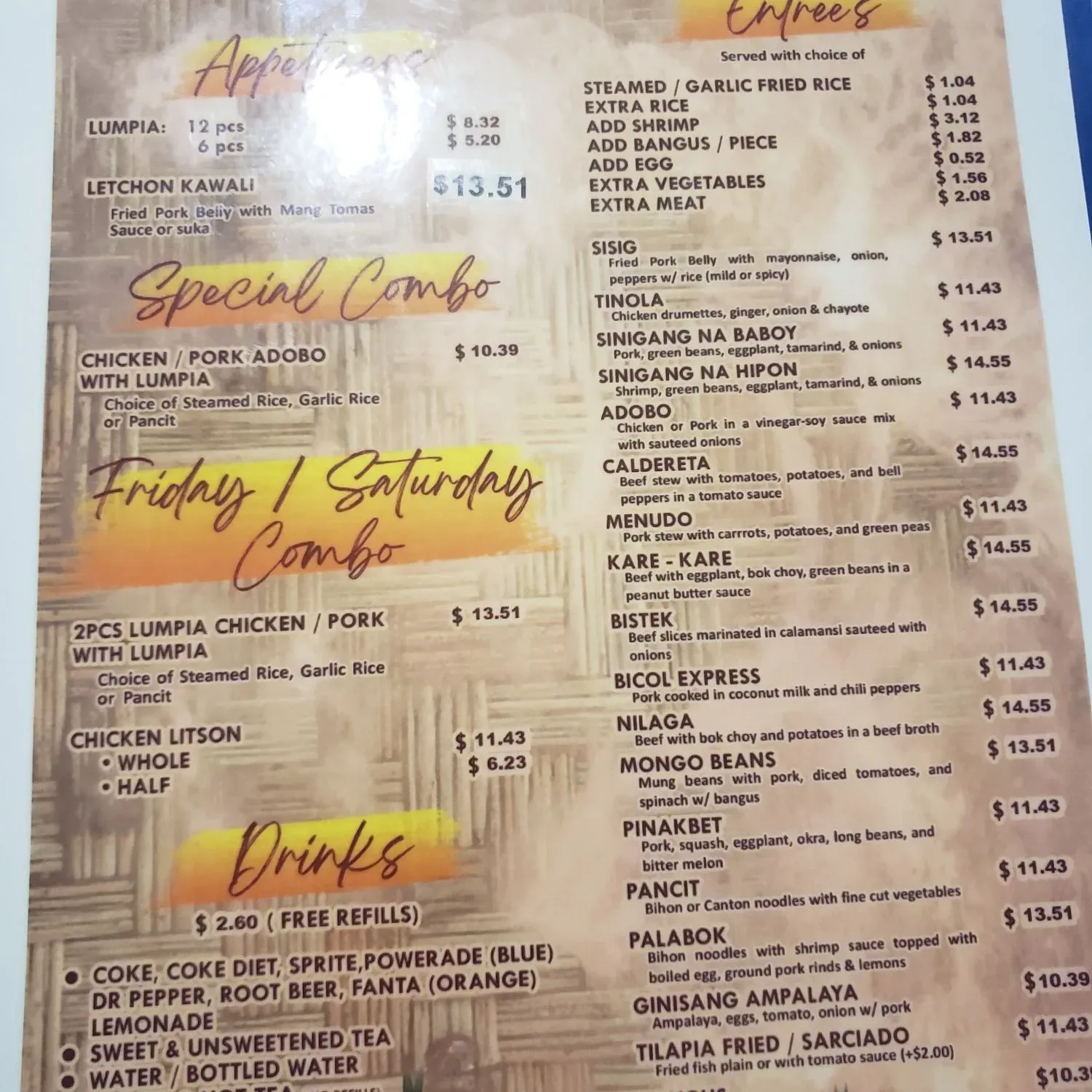 Menu 3