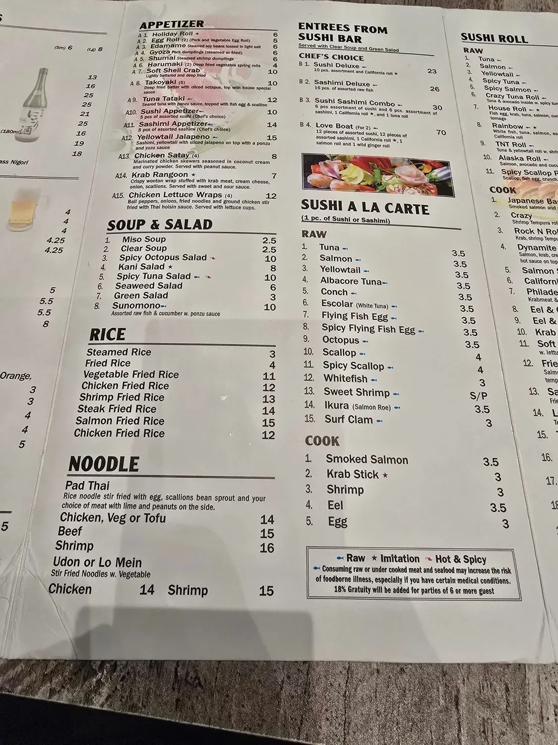 Menu 4