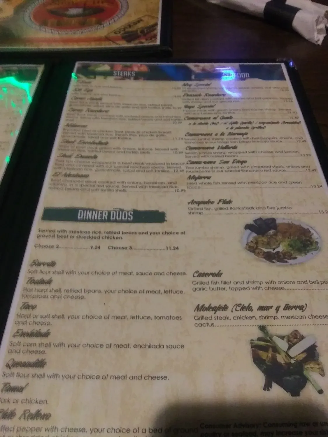 Menu 6