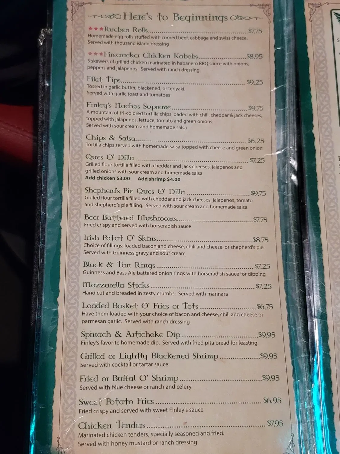 Menu 3