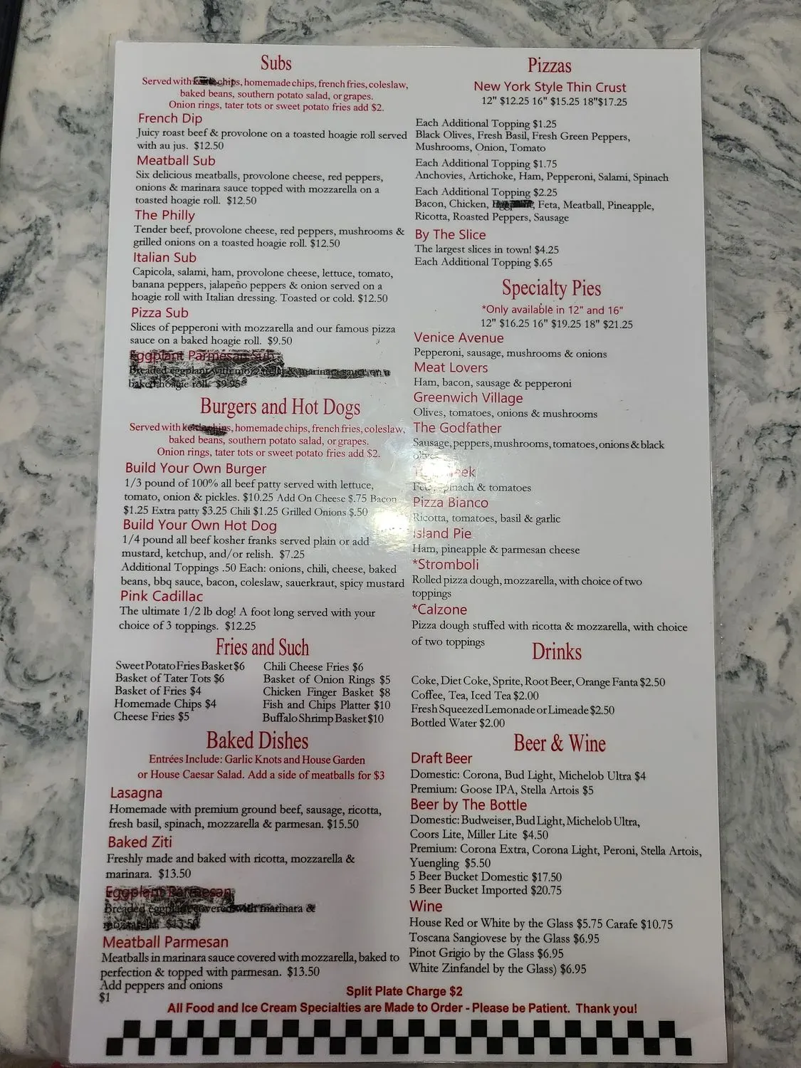 Menu 6