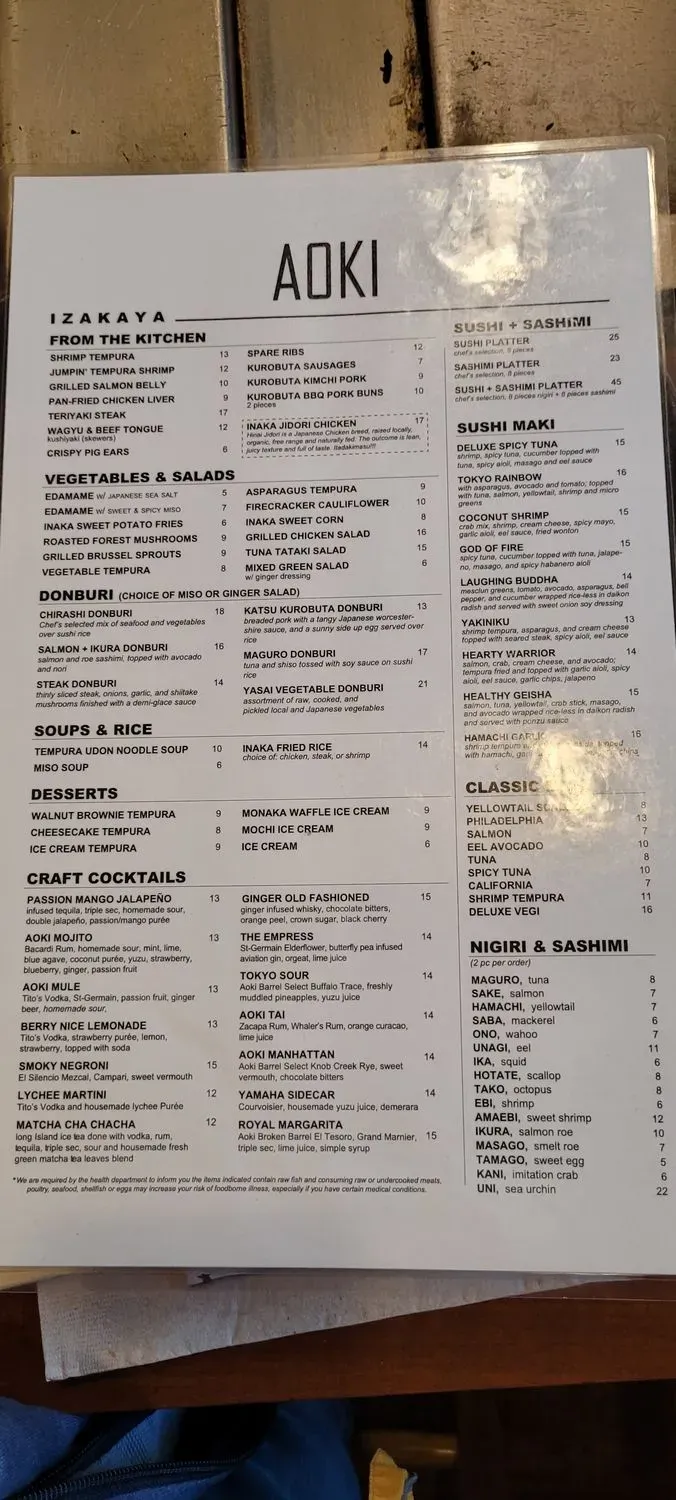 Menu 6