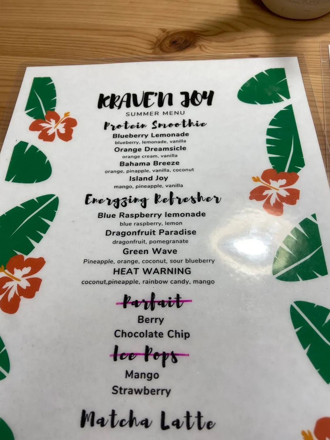 Menu 4