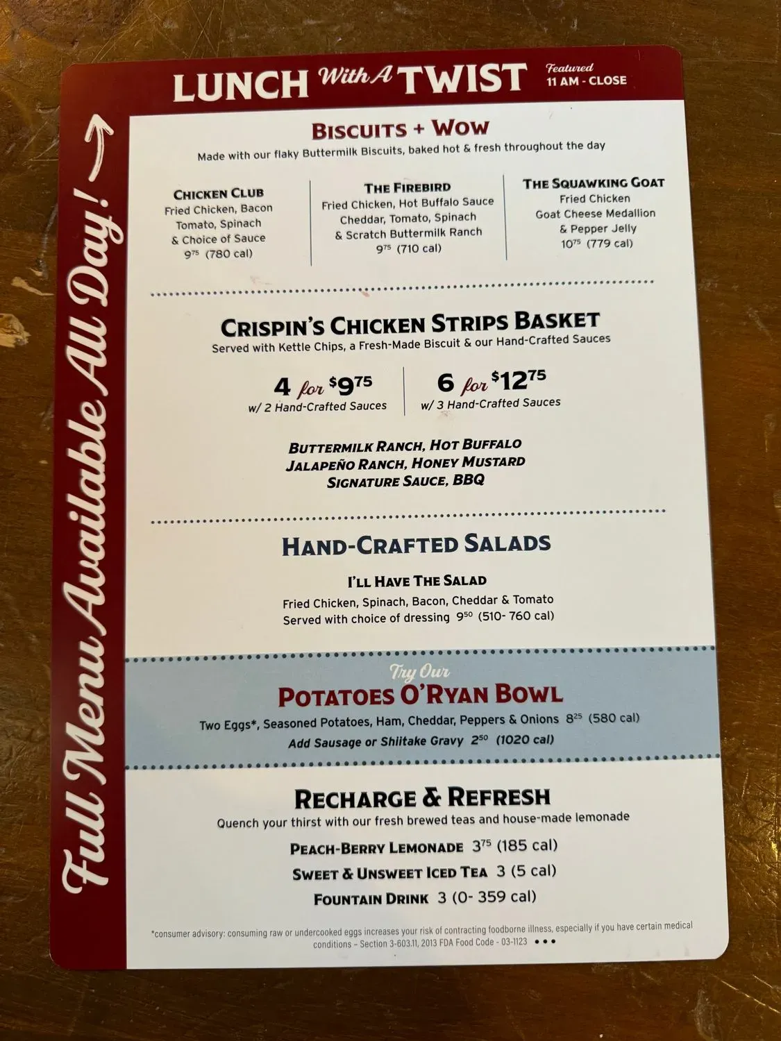 Menu 4