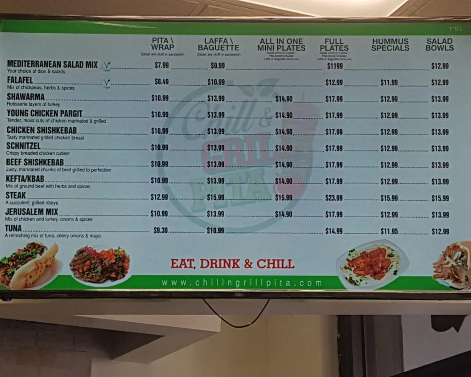 Menu 3