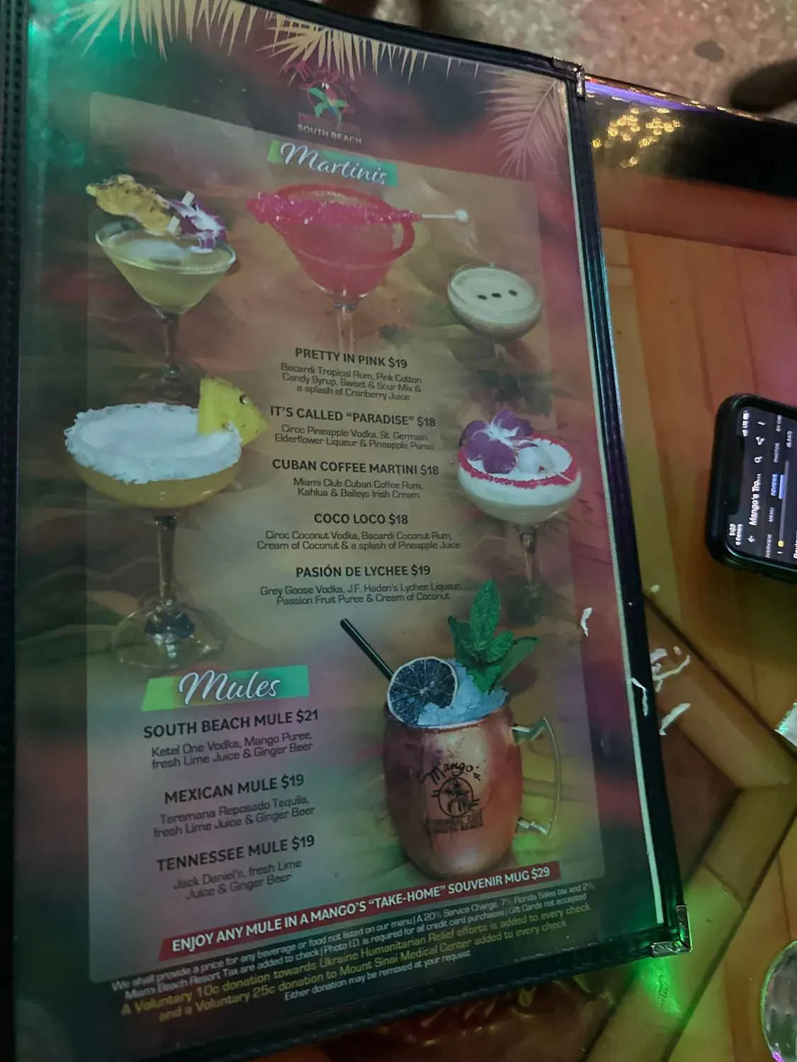 Menu 6