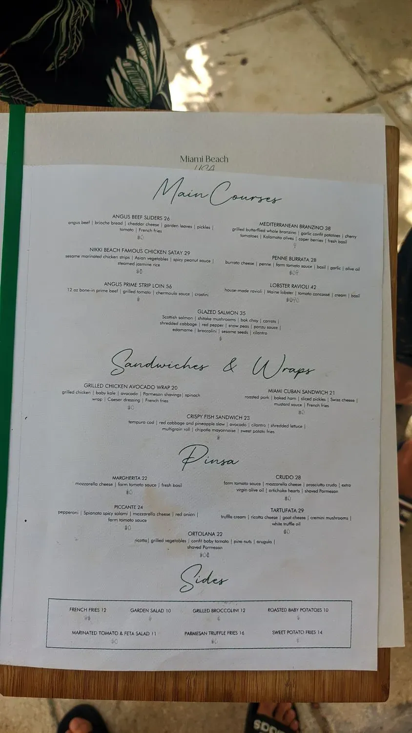 Menu 4